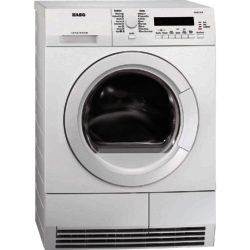 AEG Lavatherm T76280AC 8kg Condenser Tumble Dryer in White